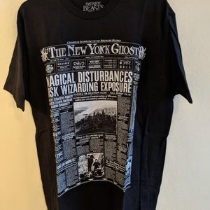 Fantastic beast harry potter tee black